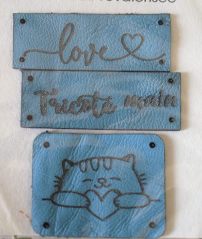 Lot G: Love tricoté main chat