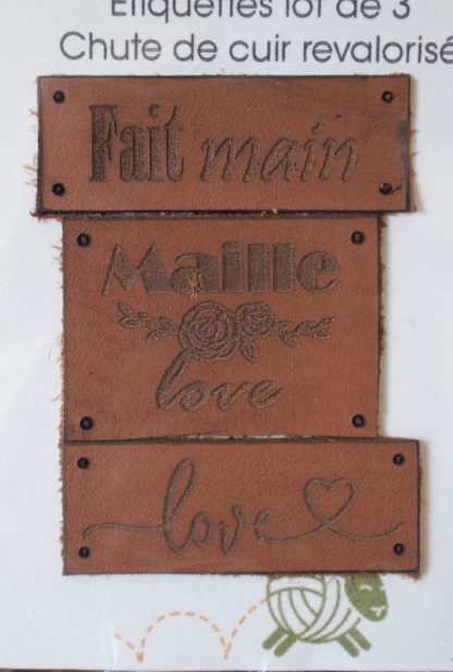 Lot C: Fait main Maille Love Love